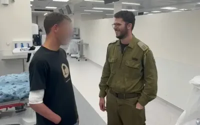 IDF officer who lost his hand in Gaza among injured in Tel Aviv attack