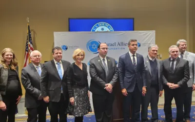 Congressional Israel Allies Caucus holds relaunch reception on Capitol Hill