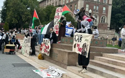 Columbia University course on Israel disrupted by Palestinian protesters on first day of class