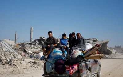 Gazans’ joy at ceasefire dims as they visit ruined homes and dig for the dead