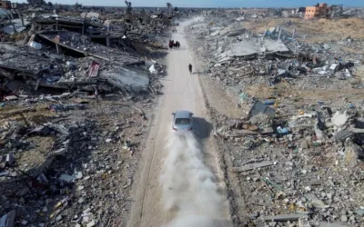 ​Palestinians confront a landscape of destruction in Gaza’s ‘ghost towns’ 