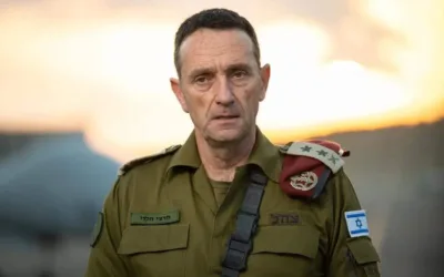 IDF chief of staff Herzi Halevi to resign in March, taking responsibility for October 7 failures