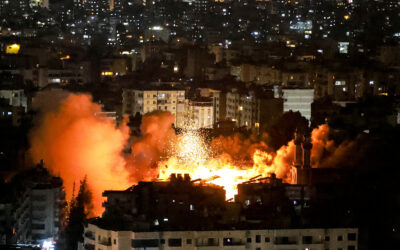Israel Bombs Beirut Outskirts, Citing Hezbollah Drone Workshops