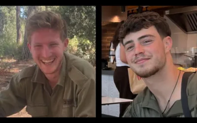 Tom and Uri named as two of the soldiers who fell in Gaza