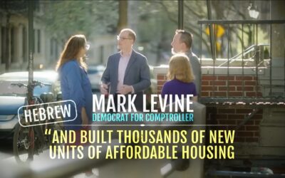 NYC comptroller candidate Mark Levine speaks Hebrew in first campaign ad