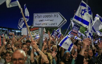 Over 10,000 Participants in Right-Wing Protest Against the Supreme Court in Jerusalem