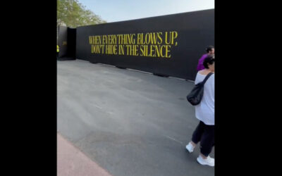 Barcelona’s Primavera Sound Music Festival Showcases Tunnel Installation That Simulates Gaza Bombings