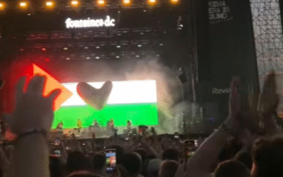 ‘F**k Zionism’: Irish band uses music festival as pro-Palestinian protest stage