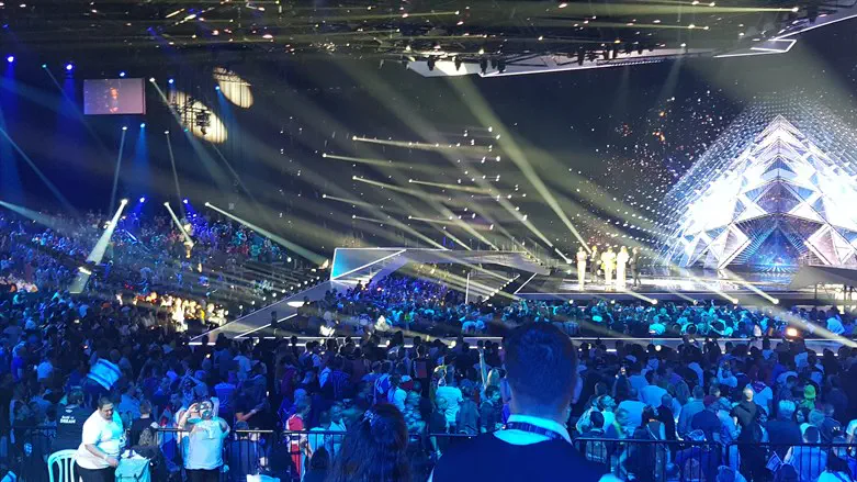 Protesters in Belgrade demand Serbia boycott Eurovision over Israel