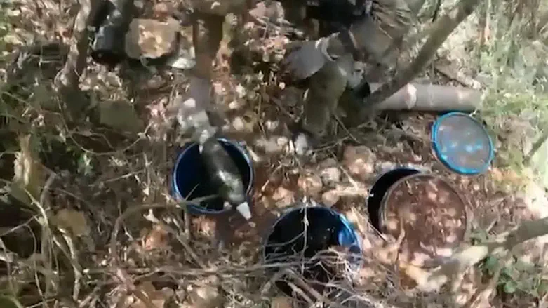 IDF uncovers massive Hezbollah explosives, weapons cache in Lebanon