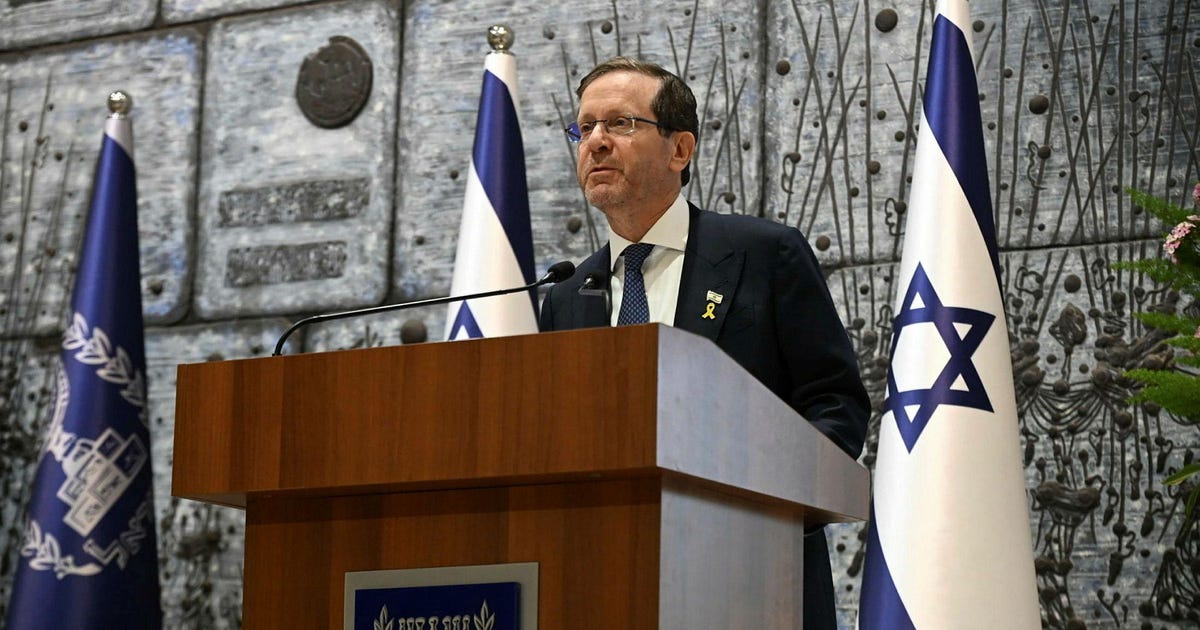 Israel’s president Herzog: Death penalty law for Palestinians charged with terrorism ‘problematic’