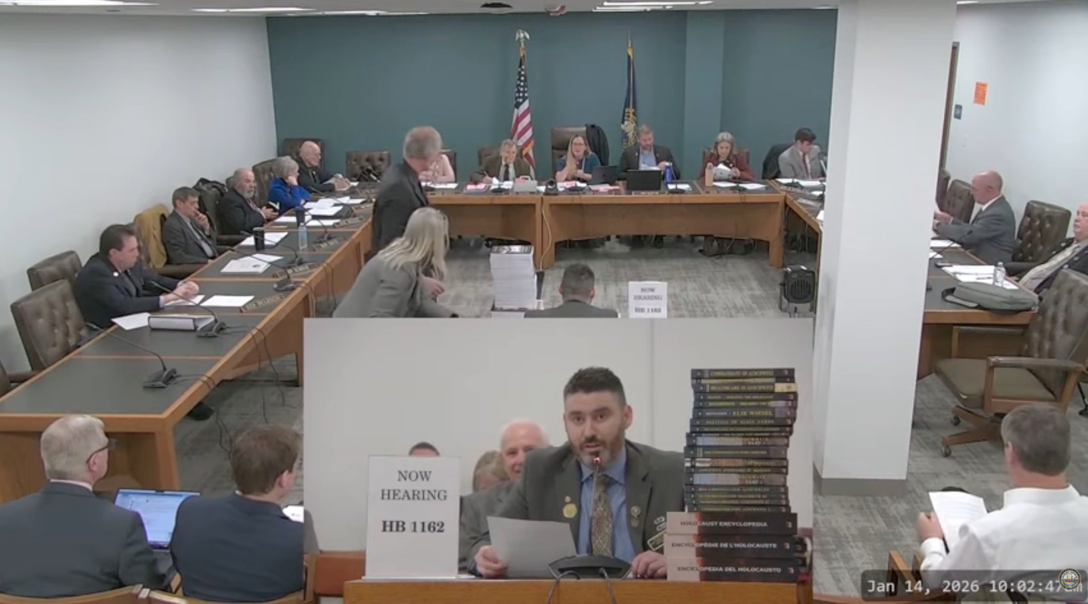 A GOP lawmaker tried to put a Holocaust denier on New Hampshire’s Holocaust education board