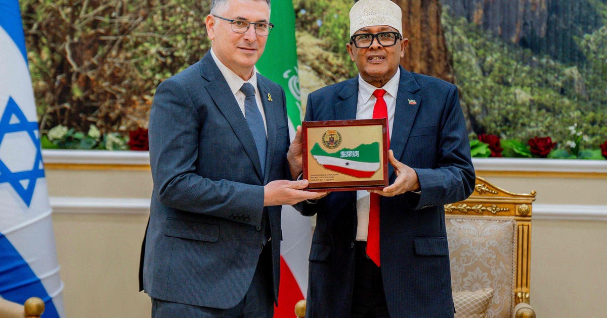 Israel appoints first ambassador to Somaliland after recent diplomatic ties, approves new envoys to Singapore