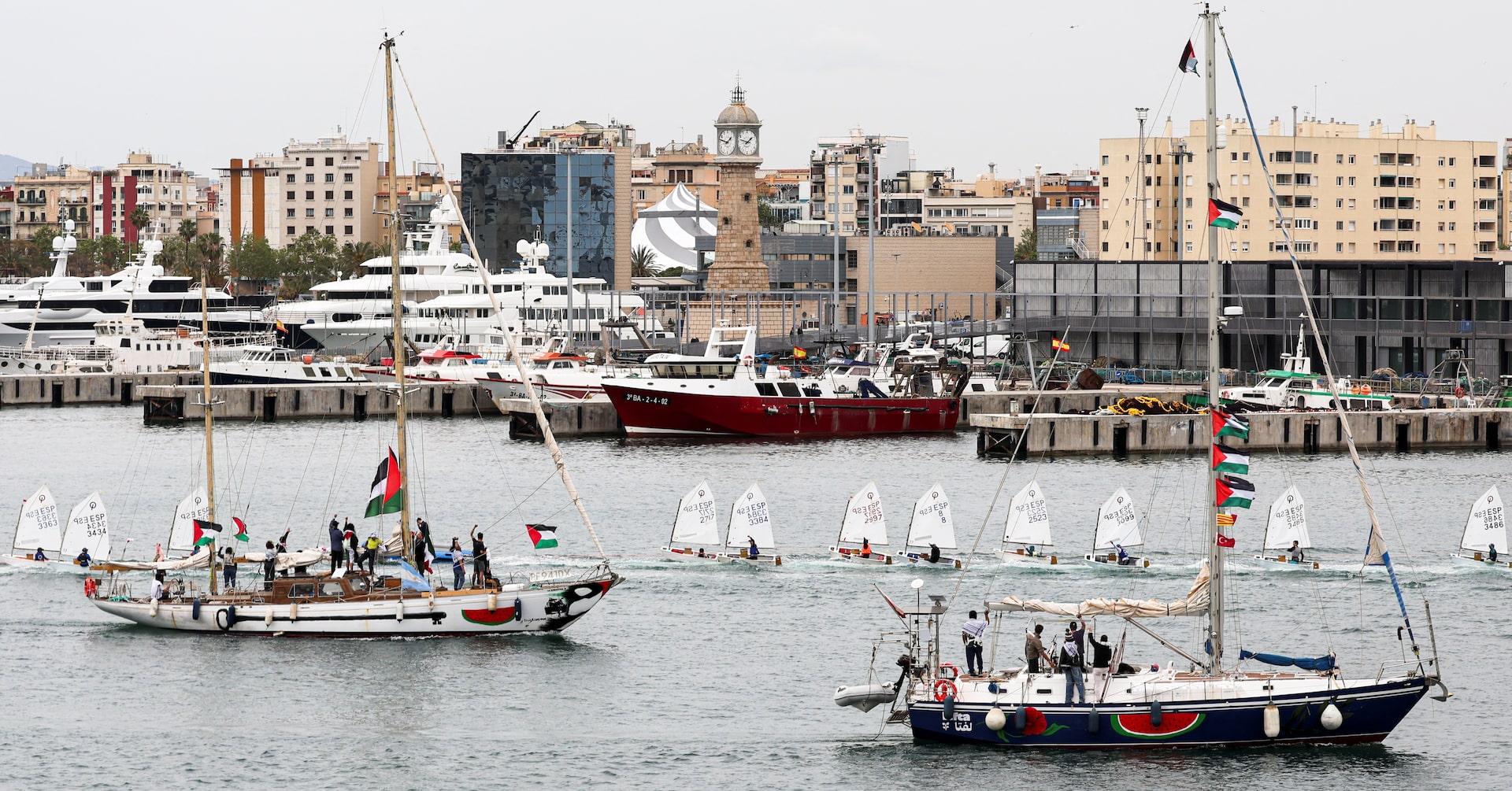 Israel begins intercepting Gaza aid ships far from shores, army radio says