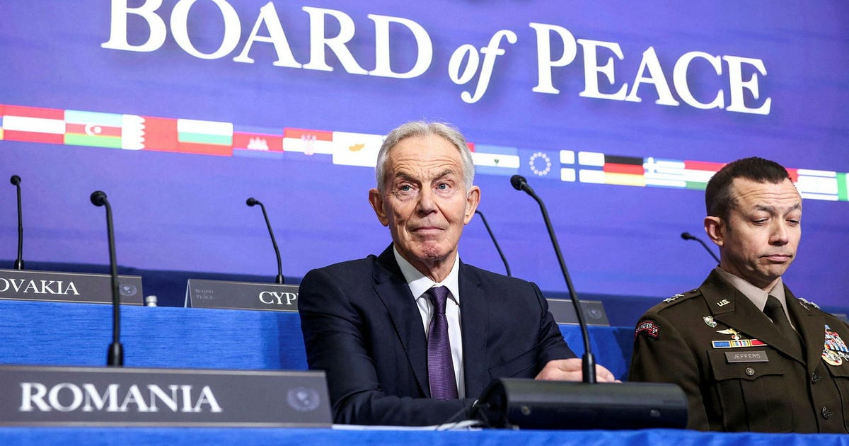 Tony Blair urges UN Security Council support for Trump’s Gaza Board of Peace as diplomats express doubts