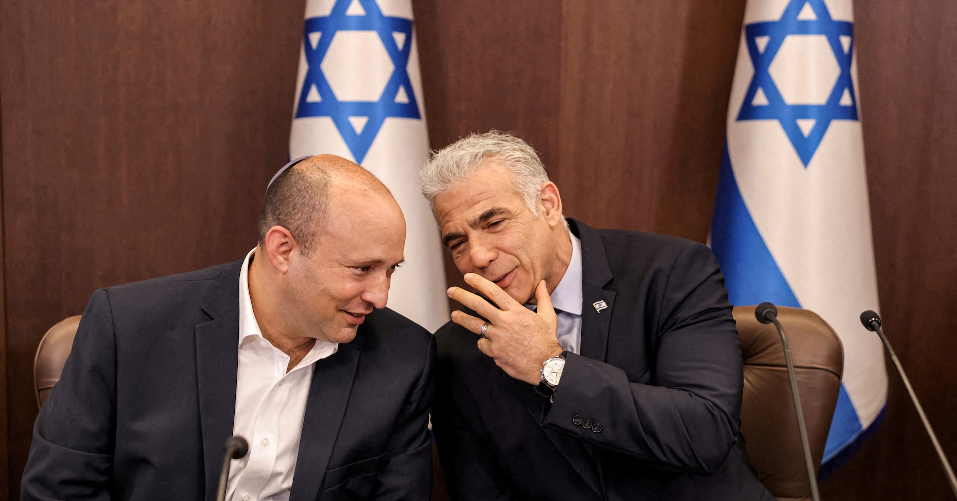 Netanyahu’s biggest rivals join forces for Israel’s next election