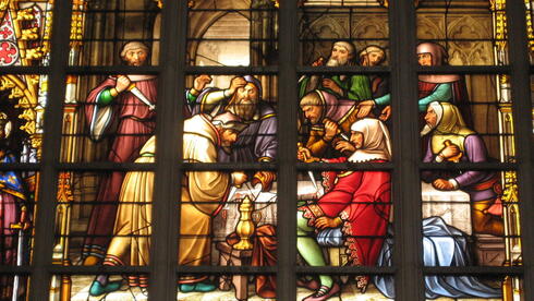 Glass shattered, truth restored: Brussels church apologizes for a medieval slaughter of Jews