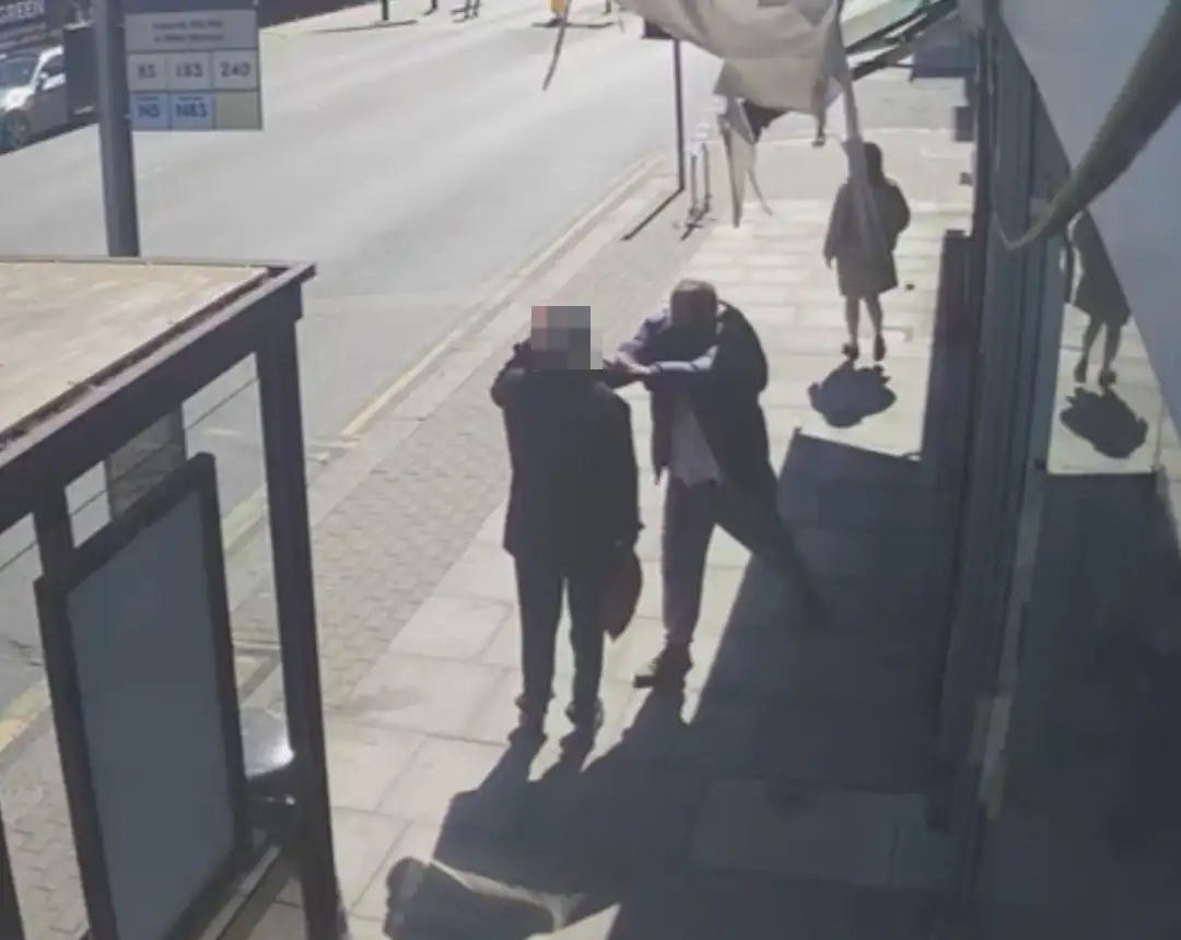 CCTV appears to shows moment Golders Green knifeman launches attacks on Jewish bystanders