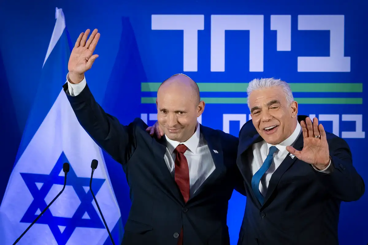 Bennett and Lapid join forces for upcoming elections