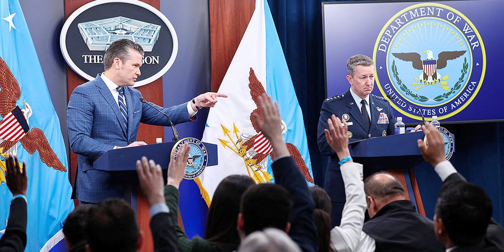 WATCH LIVE: Pentagon leaders hold briefing on Iran | Fox News Video