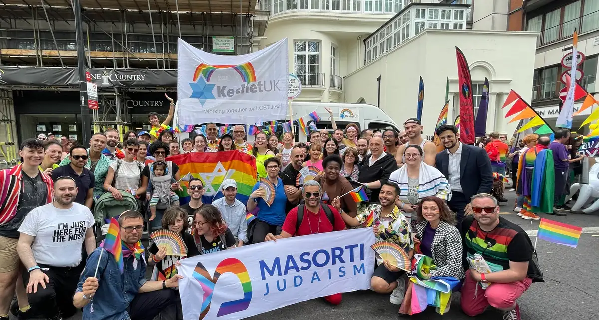 Jewish bloc returns to London Pride after two years of cancellation