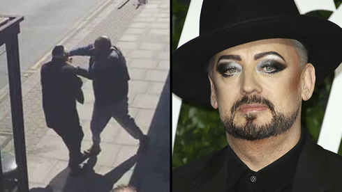 Boy George says he felt ‘panic in the air’ at scene of London antisemitic stabbing