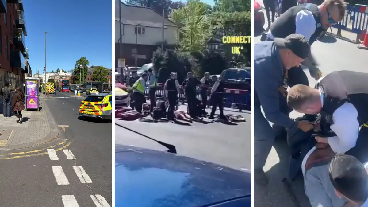 Suspect arrested as two stabbed in Golders Green knife attack