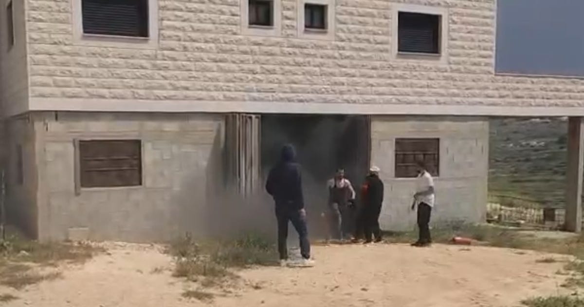 Israeli settlers set fire to isolated West Bank Palestinian home, attack residents after weeks of harassment