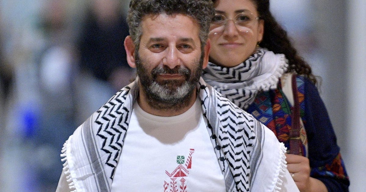 Released Gaza flotilla leader to Israelis: ‘It’s your responsibility to end the genocide’