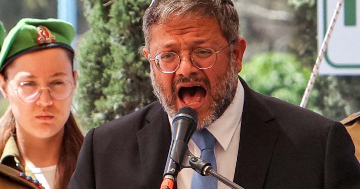 ​France bans Israel’s Ben-Gvir from entry 