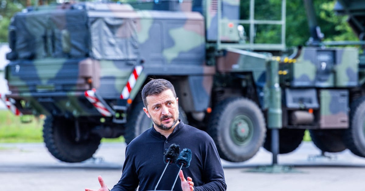 Zelenskyy pleads with Trump for Patriots to fight Russian bombardment