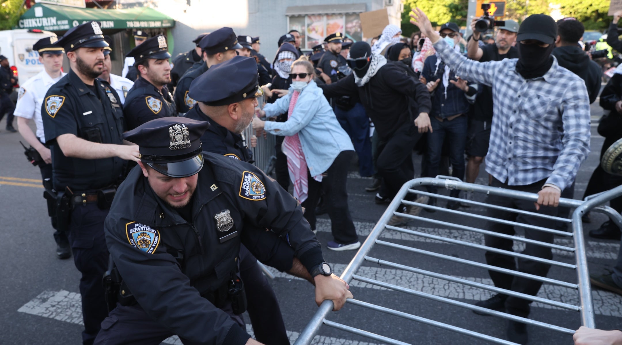 DOJ suggests action against anti-Israel protesters in Brooklyn