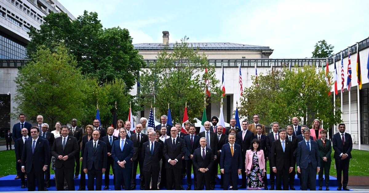 EU finance ministers tell US to end Middle East war