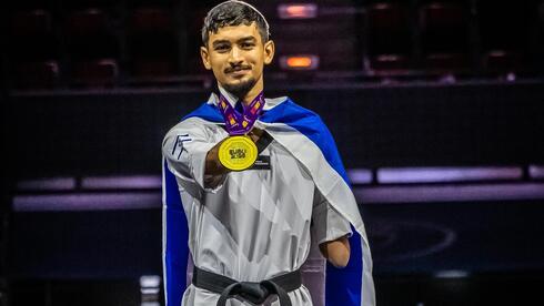 Israeli Paralympic champion Asaf Yasur wins European gold with last-second kick for Israel