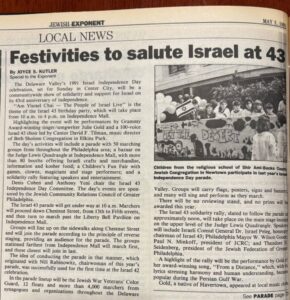 Remembering Israel’s 43rd