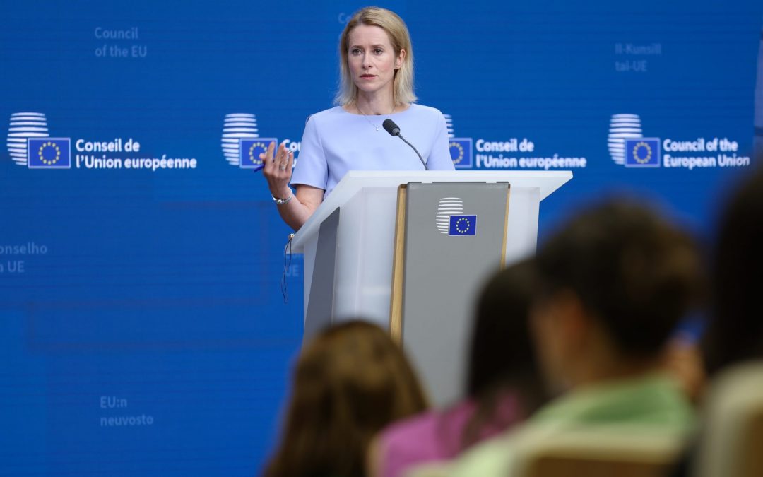 Kaja Kallas: “EU Foreign Ministers gave the go-ahead to sanction Israeli settlers” – EJP