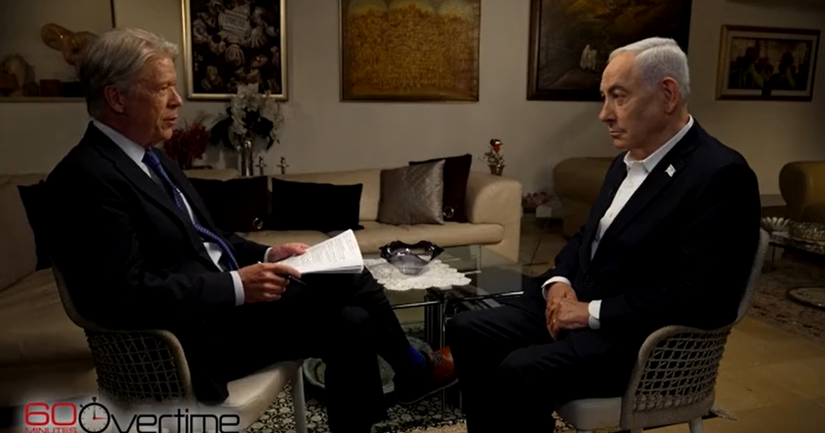 What Netanyahu ‘forgot’ to mention in 60 Minutes interview