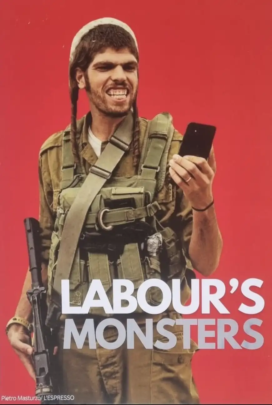 Tower Hamlets posters label IDF soldier ‘Labour’s monster’