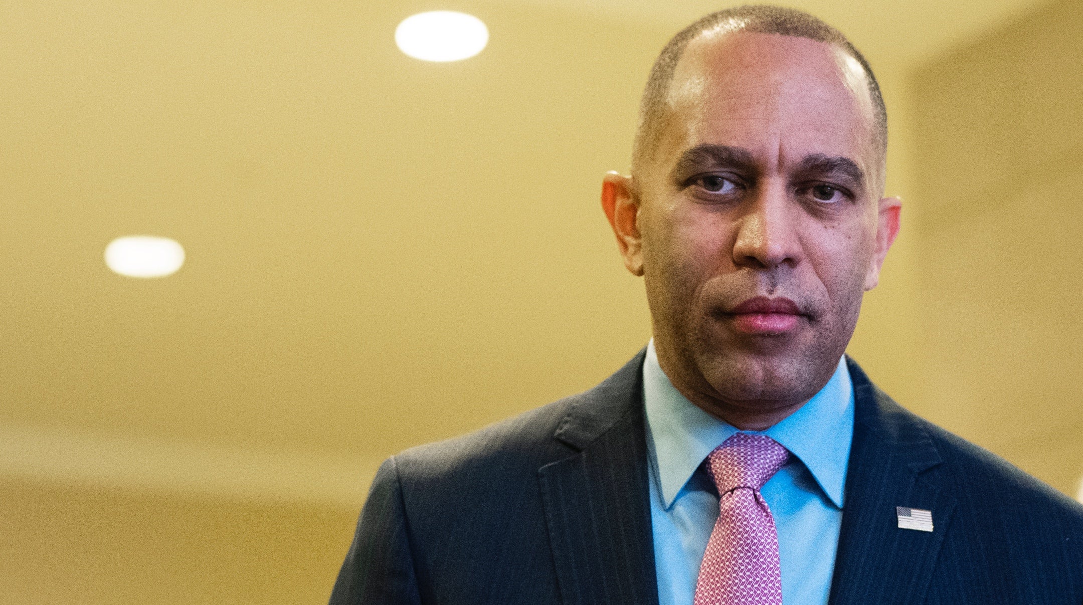 Emboldened democratic socialists are targeting Hakeem Jeffries. Jewish leaders are rushing to his defense.