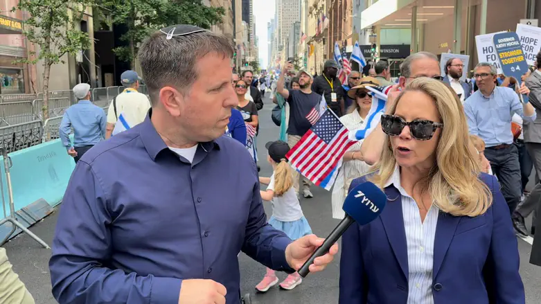 US Congresswoman Lauren Gillan joins Celebrate Israel Parade in New York City