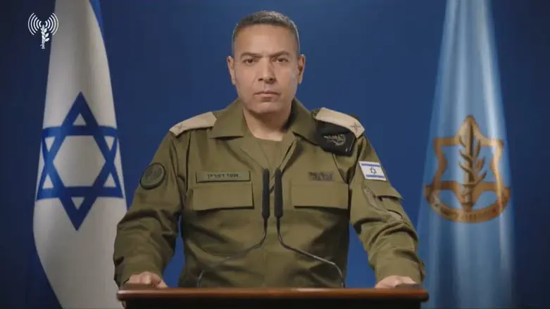 IDF spokesman: We will not allow new equations