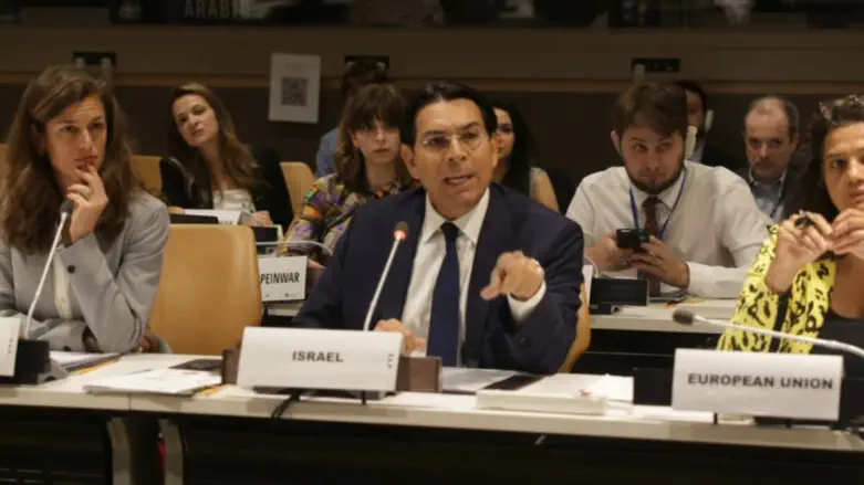 ‘The stain is on you’: Danon clashes with UN officials
