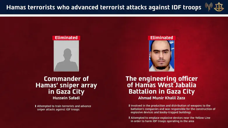 Two senior Hamas commanders eliminated in Gaza
