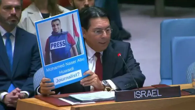 Terrorist or journalist?: Danny Danon’s trivia with the UN Security Council