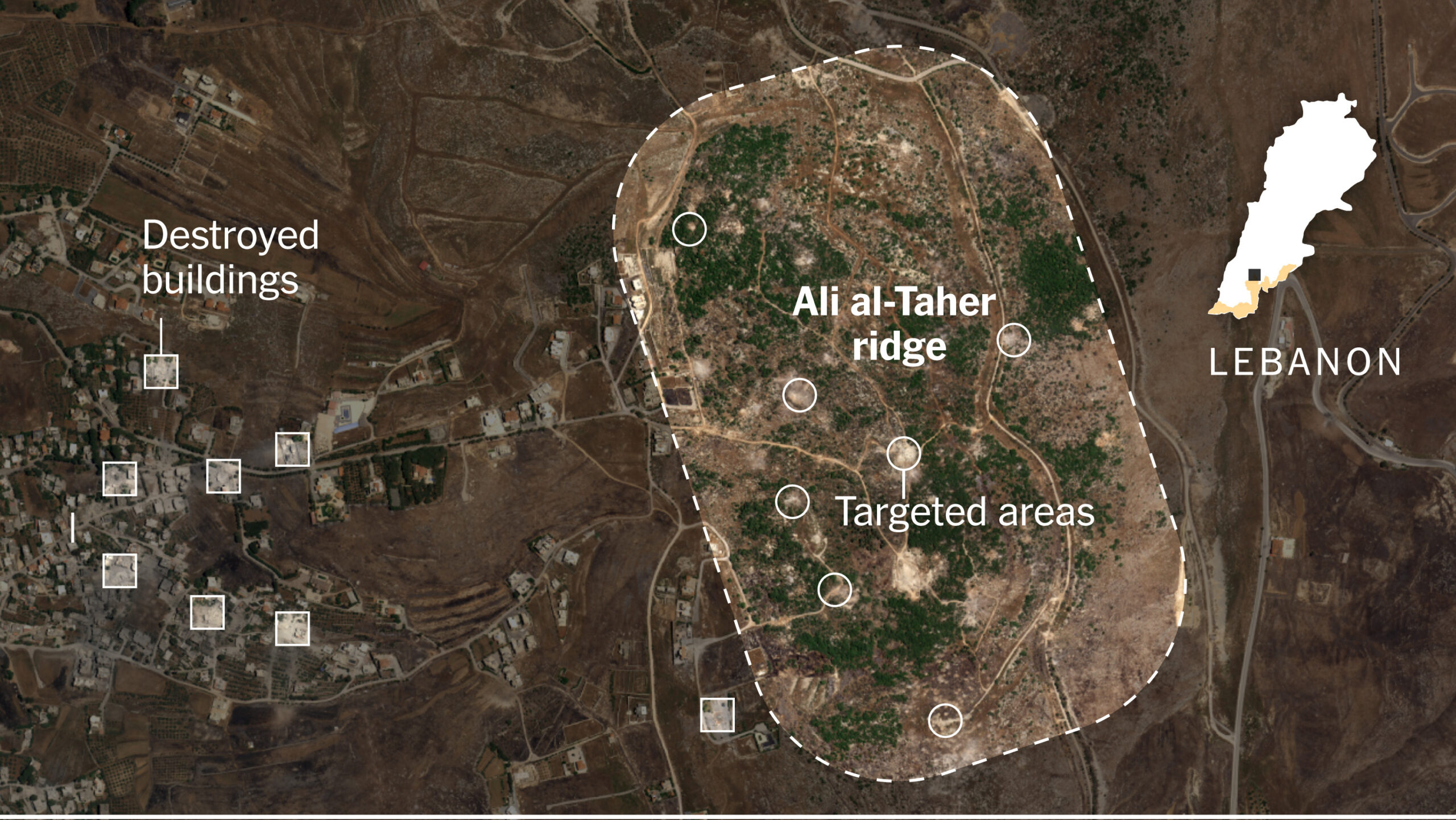 Israel Says It Has Trapped Hezbollah Fighters Underground in Southern Lebanon