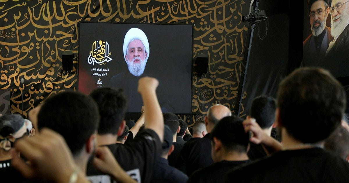 Hezbollah chief rejects Israel-Lebanon deal, pushes for full IDF withdrawal