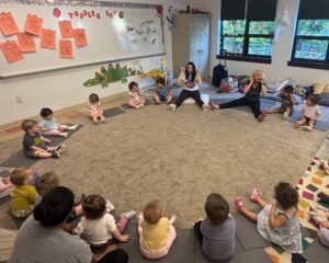 Baby Yoga Class At The JCC