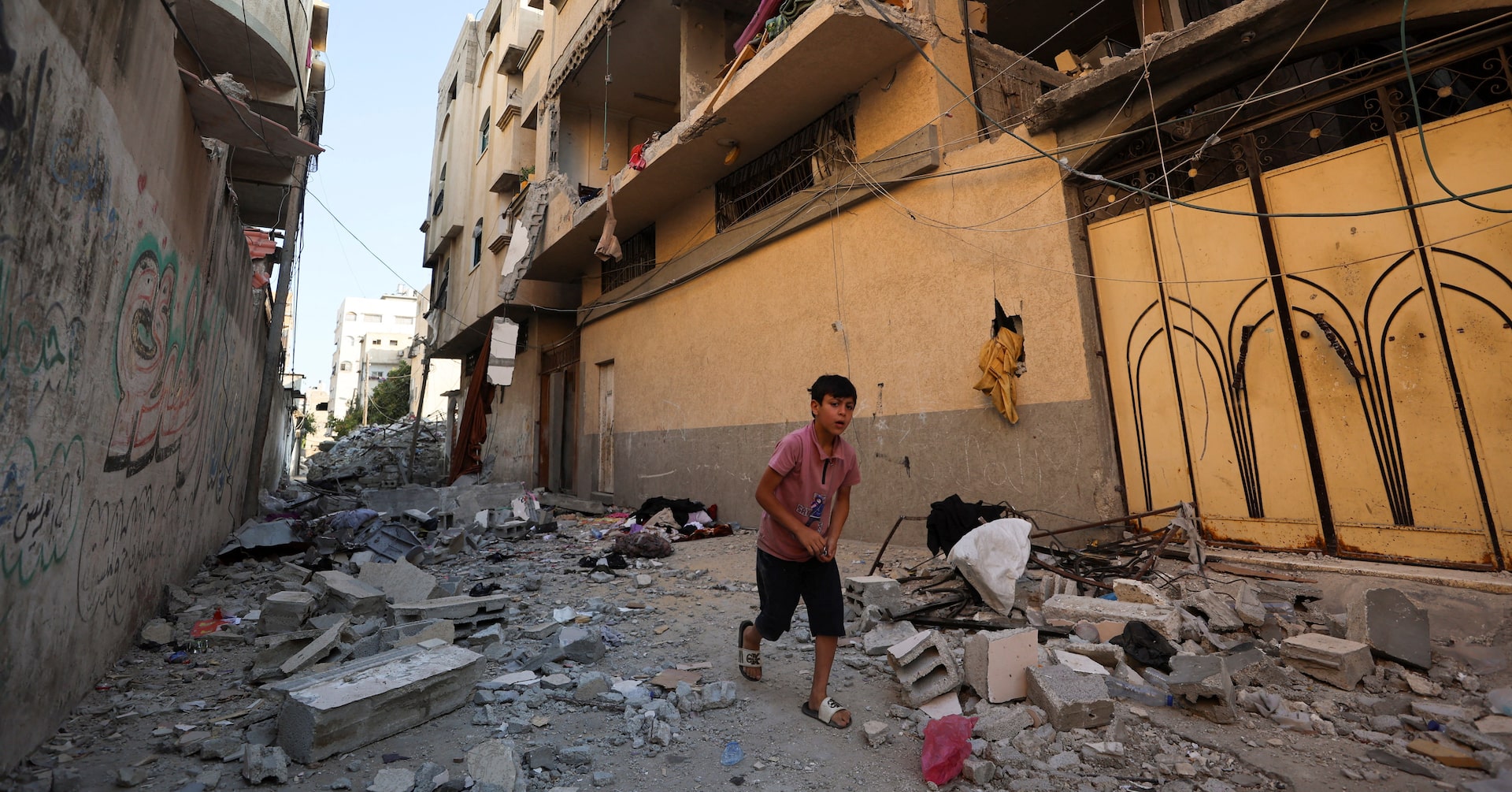 Israeli fire kills five people in Gaza, including a child, medics say