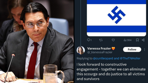 UN official confronted Danon, then engaged with antisemitic post comparing Israel to Nazis