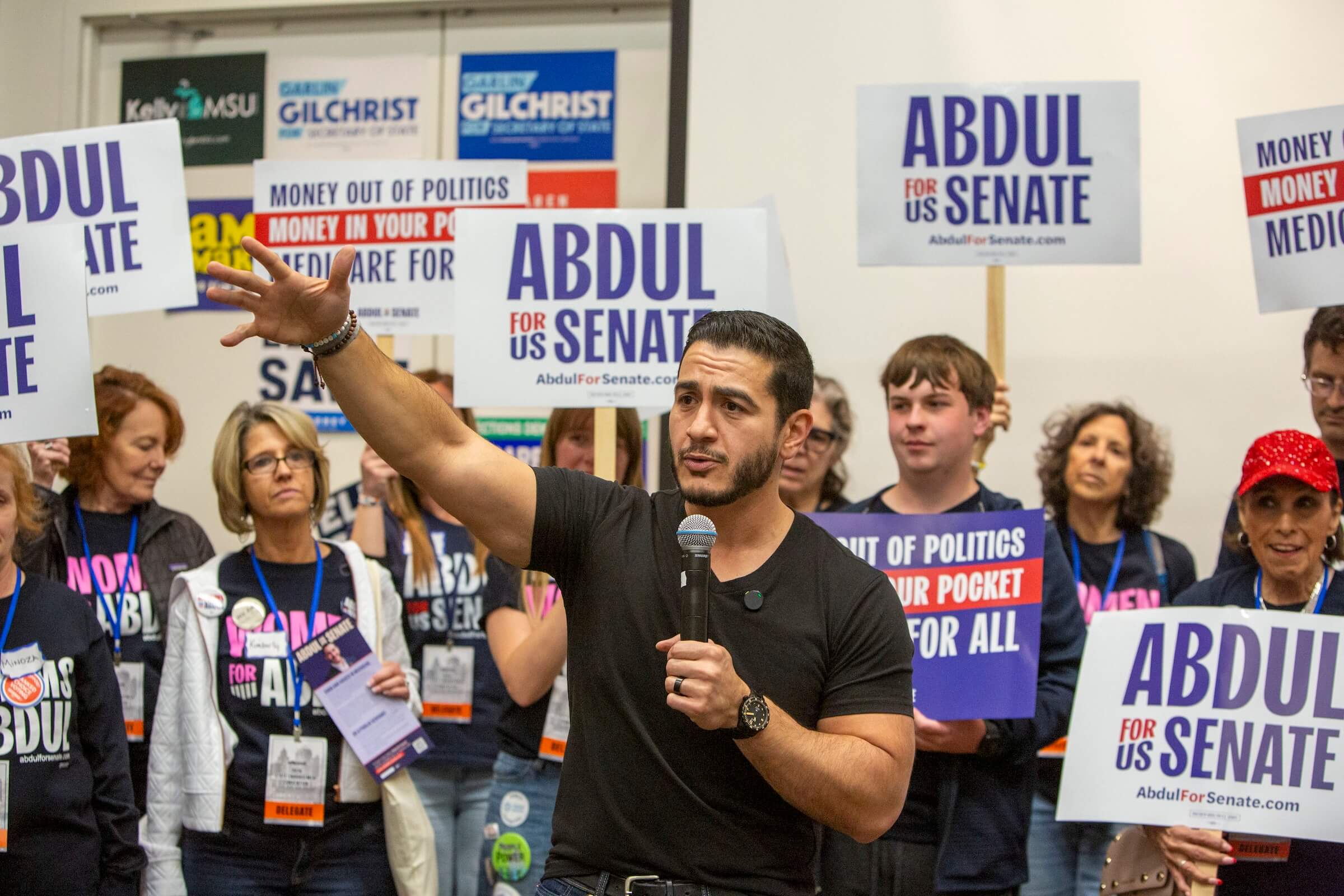 Abdul El-Sayed is courting Jewish voters — without moderating his views on Israel